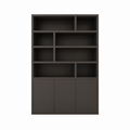 123kast  Vakkenkast Mendoza 03 - 150x35x220H cm - 3 push to open deuren - 8 open vakken