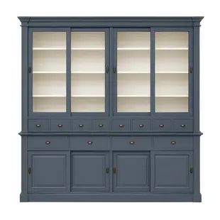 Showmodel Le Grand St Tropez 260x50x240H cm -Buitenkant RAL 7043 - Binnenkant RAL 9001
