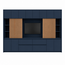 123kast Voorraad tv vakkenkast Winterberg - 400x40240H cm - RAL 5008