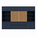 123kast Voorraad tv vakkenkast Winterberg - 400x40240H cm - RAL 5008