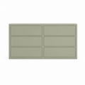 123kast  Ladekast Rosetown - 180x40x90H cm - 6 push to open lades - strak design