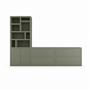 Tv vakkenkast/dressoir Burgos 340cm