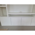 123kast Showmodel tv vakkenkast Jose - 250x40x240H cm - RAL 9001