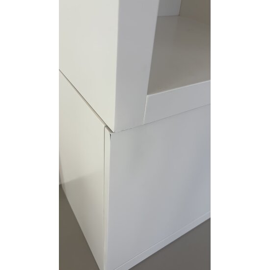 123kast Showmodel tv vakkenkast Jose - 250x40x240H cm - RAL 9001