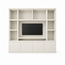 123kast Showmodel tv vakkenkast Jose - 250x40x240H cm - RAL 9001