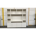 123kast Showmodel tv vakkenkast Jose - 250x40x240H cm - RAL 9001