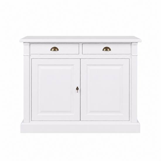 123kast  Dressoir Eindhoven - 120x50x90H cm - 2 deuren - 2 soft close lades - landelijke afwerking