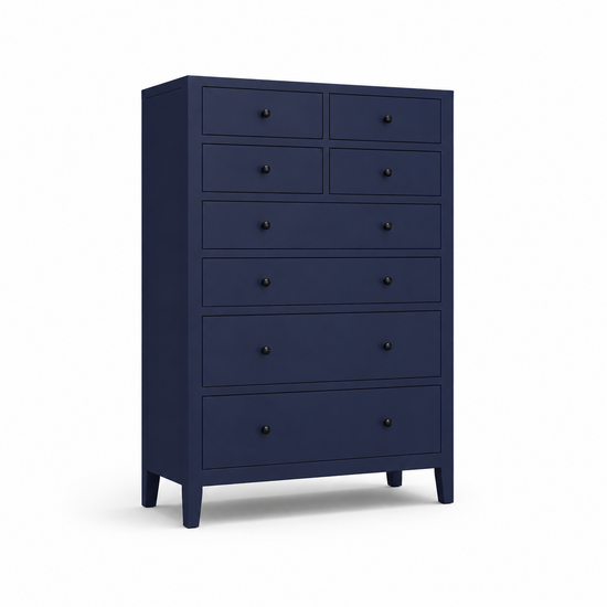 123kast  Opbergkast Cobar - 100x55x140cm - 8 soft close lades - op pootjes