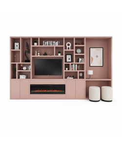 Cinewall Viterbo (evt. met openhaard)  - 460cm - PRIJS OP AANVRAAG