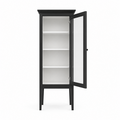 123kast  Vitrinekast Pasto - 70x50x180H cm - op pootjes - strak disign