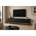 123kast  Tv dressoir Fontas - 200x40x50H cm - push to open deuren - op pootjes - strak design