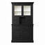 123kast  Buffetkast Cucina - 120x45x200H cm - 2 vitrinedeuren - 6 lades - met open vak - 2 scharnierdeuren