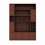 123kast  Tv vakkenkast Marrakesh - 180x40x256H cm - push to open deuren - eiken uitvoering - strakke afwerking - open vakken