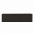 123kast  Tv dressoir Ibiza 07 - 180x45x60H cm - 3 push to open deuren - strak design - greeploze deuren