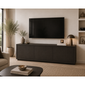 123kast  Tv dressoir Ibiza 07 - 180x45x60H cm - 3 push to open deuren - strak design - greeploze deuren