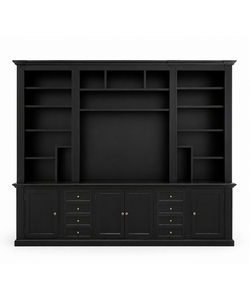 Showmodel Victoria aangepast 300x40x240H cm - verstelbare planken - RAL 9005