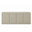 123kast  Dressoir Manhattan 06 - 200x40x80H cm - strak design - 4 push to open deuren - greeploze deuren