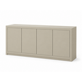 123kast  Dressoir Manhattan 06 - 200x40x80H cm - strak design - 4 push to open deuren - greeploze deuren