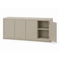 123kast  Dressoir Manhattan 06 - 200x40x80H cm - strak design - 4 push to open deuren - greeploze deuren