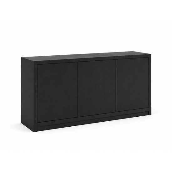 123kast  Dressoir Manhattan 07 - 160x40x80H cm - strak design - 3 push to open deuren - greeploze deuren