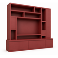 123kast  Cinewall Soria - 250x30/40x240H cm - push to open deuren