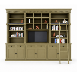 Tv boekenkast The crown library 290cm