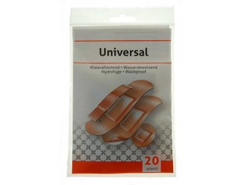 Assortiment pleister 20 stuks