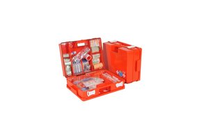 Verbanddoos voor de bouw