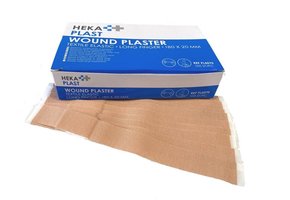 Lange vingerpleister textiel 18x2cm 100 stuks