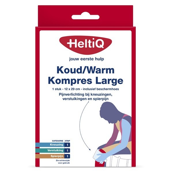 Koud-warmte kompres 12x29cm