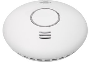 brennenstuhl Connect Slimme rook- en hittemelders WRHM01 met app-melding en doordringend alarmsignaal 85 Db