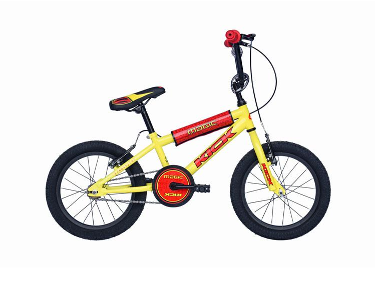 BMX KICK 16 inch geel - Fietsenvoordeelwinkel B.V.