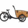 Vogue E-bakfiets Vogue Elektrische bakfiets Superior 3 mat zwart/bruin 468 watt Vogue E-bakfiets Vogue Elektrische bakfiets Superior 3 mat zwart/bruin 468 watt
