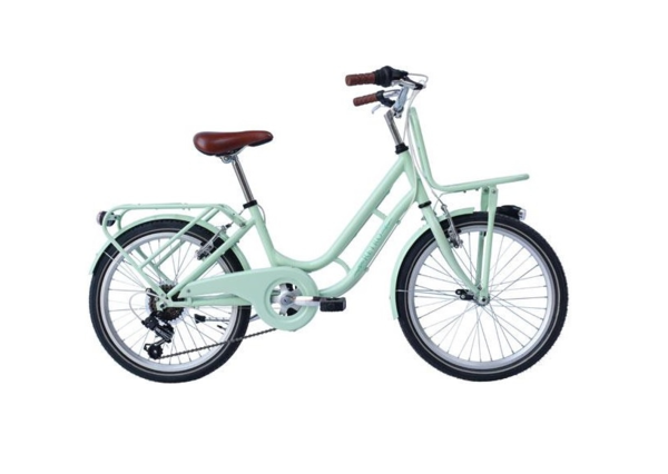 Wings Wings Retro 24 Inch 38 cm Meisjes 6V V-Brakes Lichtgroen Wings Wings Retro 24 Inch 38 cm Meisjes 6V V-Brakes Lichtgroen