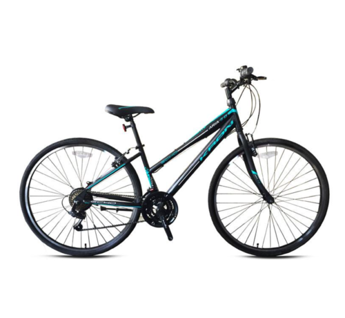 ARIA 3.0 28" DAME Zwart Blauw H17 inch