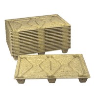 Palete de fibra de madeira, F8LF, media, 1200x800x135mm