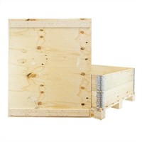 Tampa para colares de paletes, 2 barras de fixação, 1200x1000x9,5mm