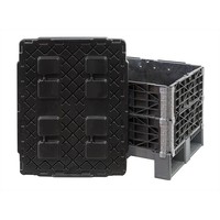 Tampa de plástico para colar de paletes, 820x620x4mm