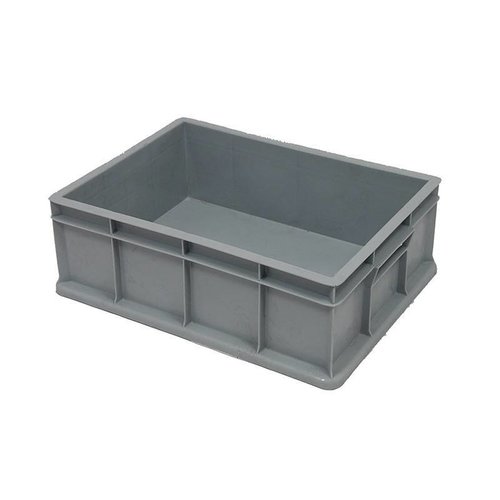 Caixa Euronorm, fechada, 10 litros, empilhável 400x300x120mm