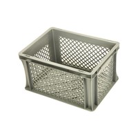 Caixa Euronorm, perfurada, 20 litros, 400x300x220mm