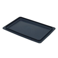 Tampa de plástico para caixas Euronorm, sem dobradiças, 300x200x16mm