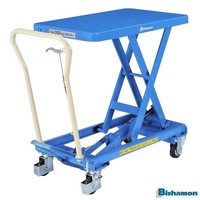 Bishamon Mesa tesoura elevatória Bishamon BI-LT-BX-30, força de elevação de 300 kg, plataforma 815x500mm