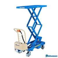 Bishamon Mesa tesoura elevatória elétrica Bishamon BI LT-BX-30-SB, força de elevação de 300 kg, plataforma 1010x520mm
