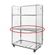Prateleira em metal para roll container, 1145x650mm