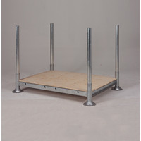 Sistemas de armazenamento flexível com rack duplo1850x1035x310mm