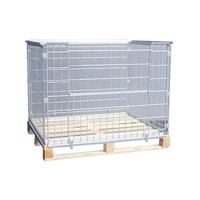 Colar em malha metálica 1220x1020x870mm para paletes