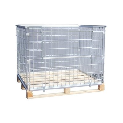 Colar em malha metálica 1220x1020x870mm para paletes