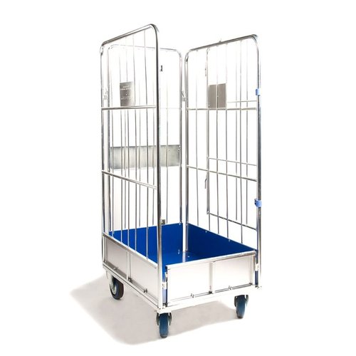 Roll container para lavandaria com as dimensões 720x900x1750mm