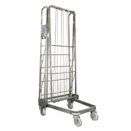 Roll Container para venda a retalho, empilhável 815x645x1730mm – Usado
