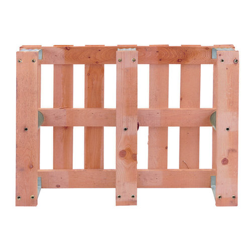 Palete Düsseldorf 800x600x120mm - Reforçada com metal - Usada